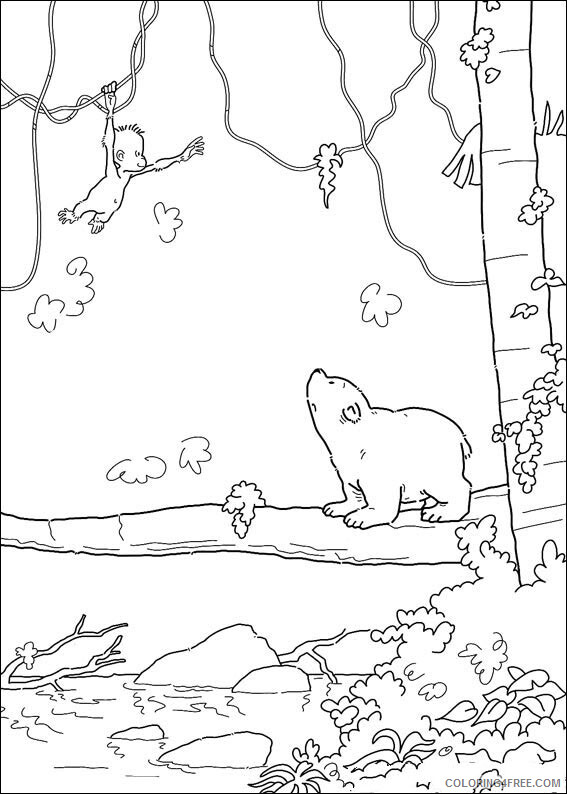 Polar Bear Coloring Sheets Animal Coloring Pages Printable 2021 3397 Coloring4free