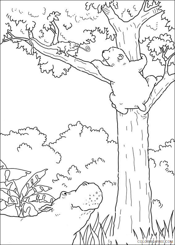 Polar Bear Coloring Sheets Animal Coloring Pages Printable 2021 3403 Coloring4free