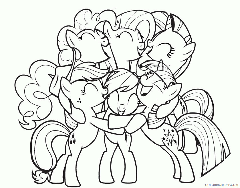 Pony Coloring Sheets Animal Coloring Pages Printable 2021 3417 Coloring4free