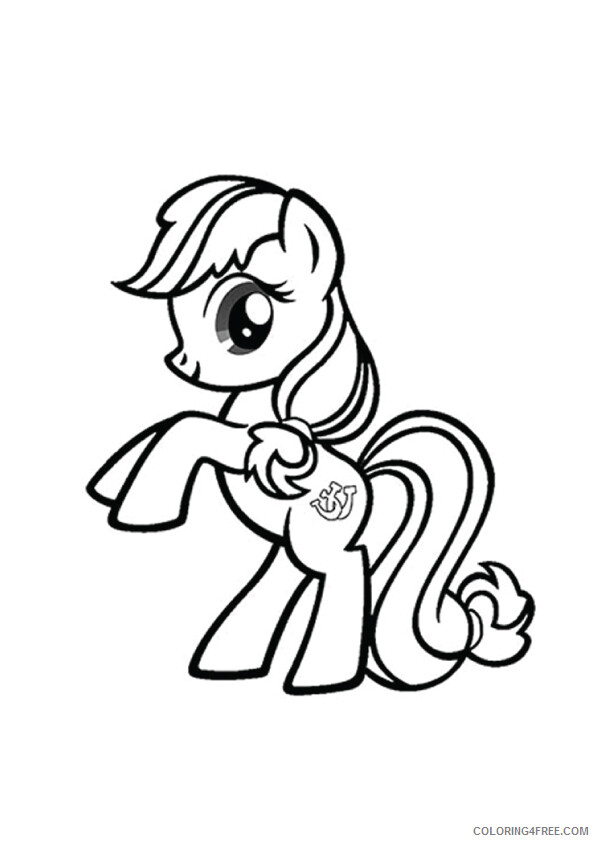 Pony Coloring Sheets Animal Coloring Pages Printable 2021 3420 Coloring4free