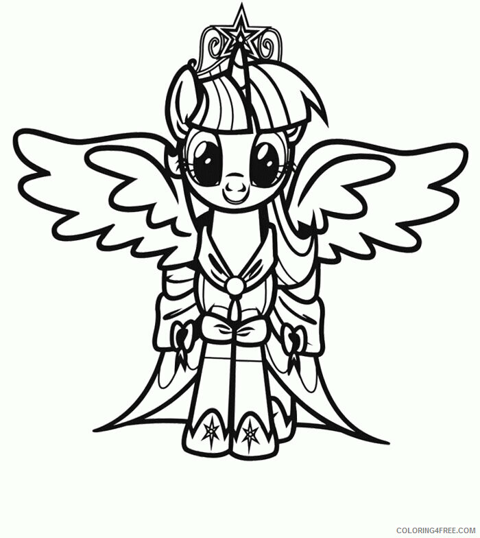 Pony Coloring Sheets Animal Coloring Pages Printable 2021 3423 Coloring4free