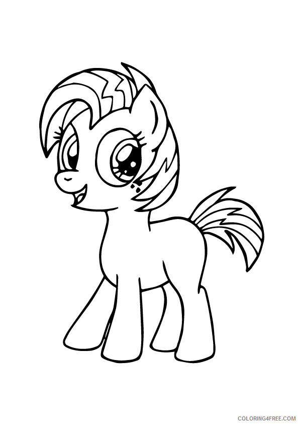 Pony Coloring Sheets Animal Coloring Pages Printable 2021 3425 Coloring4free