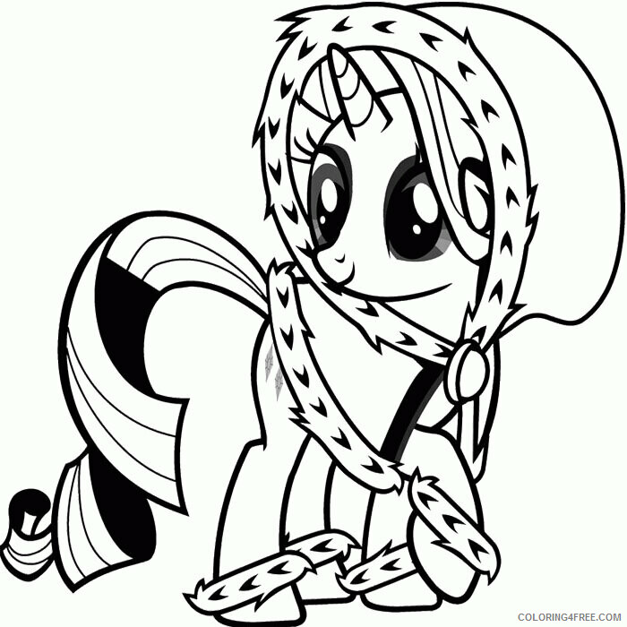 Pony Coloring Sheets Animal Coloring Pages Printable 2021 3430 Coloring4free