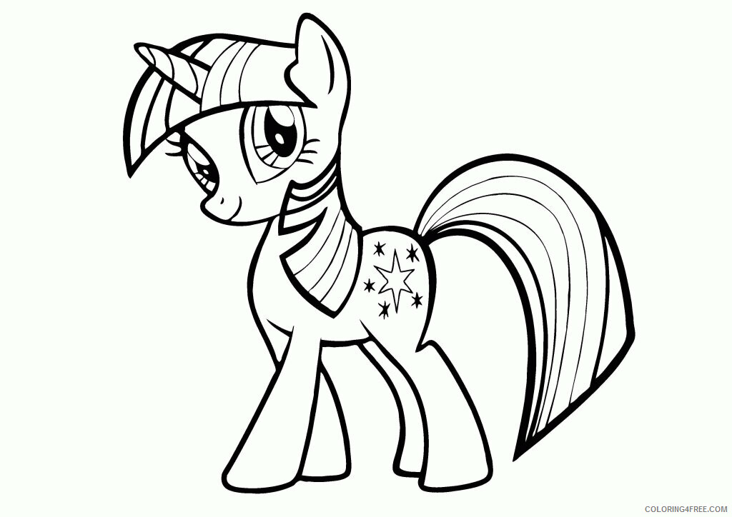 Pony Coloring Sheets Animal Coloring Pages Printable 2021 3440 Coloring4free