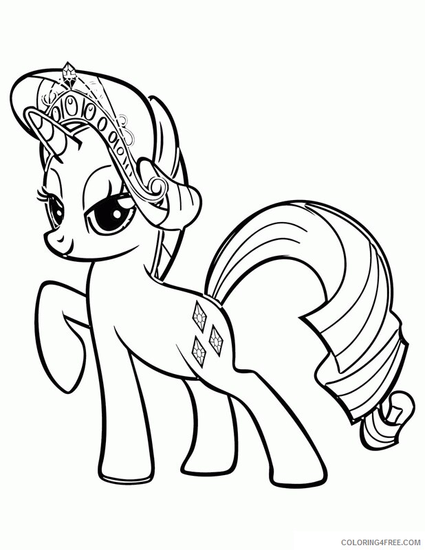 Pony Coloring Sheets Animal Coloring Pages Printable 2021 3441 Coloring4free