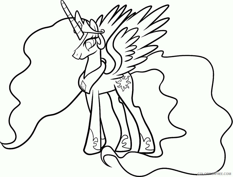 Pony Coloring Sheets Animal Coloring Pages Printable 2021 3444 Coloring4free