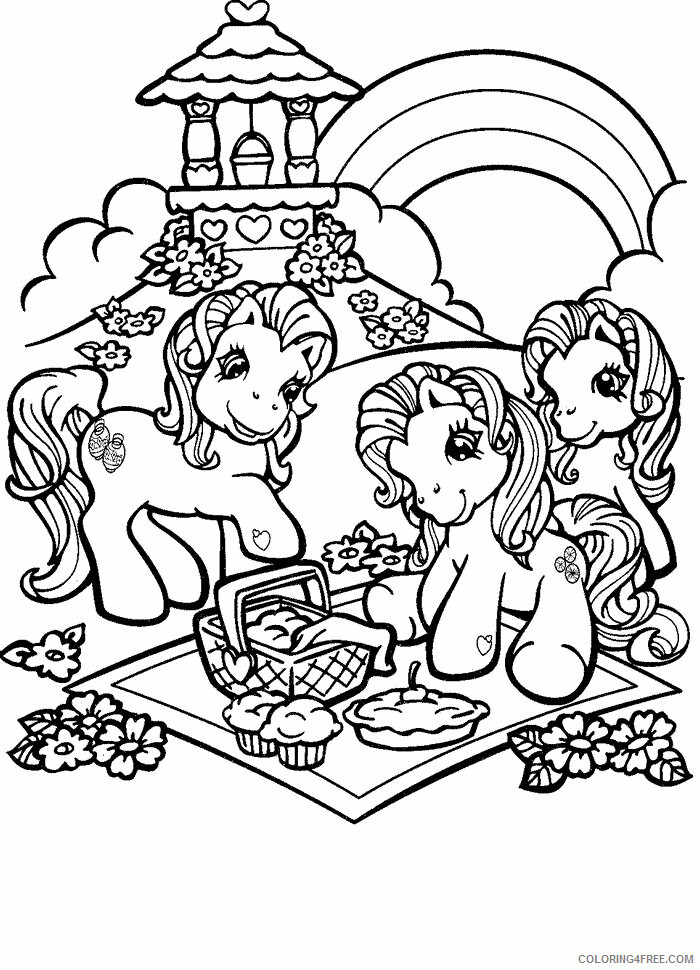 Pony Coloring Sheets Animal Coloring Pages Printable 2021 3448 Coloring4free