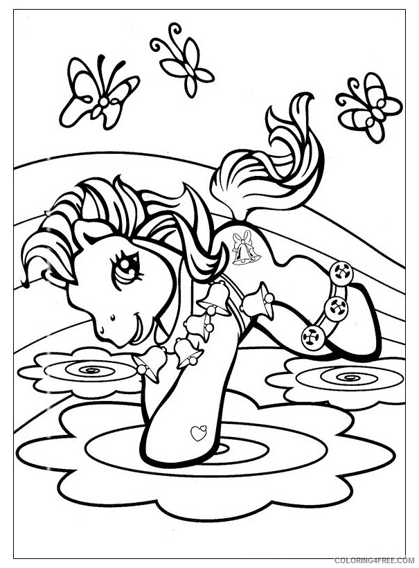 Pony Coloring Sheets Animal Coloring Pages Printable 2021 3451 Coloring4free