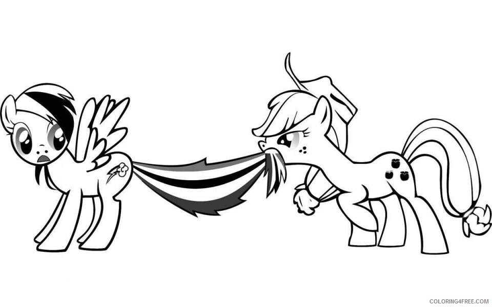 Pony Coloring Sheets Animal Coloring Pages Printable 2021 3454 Coloring4free