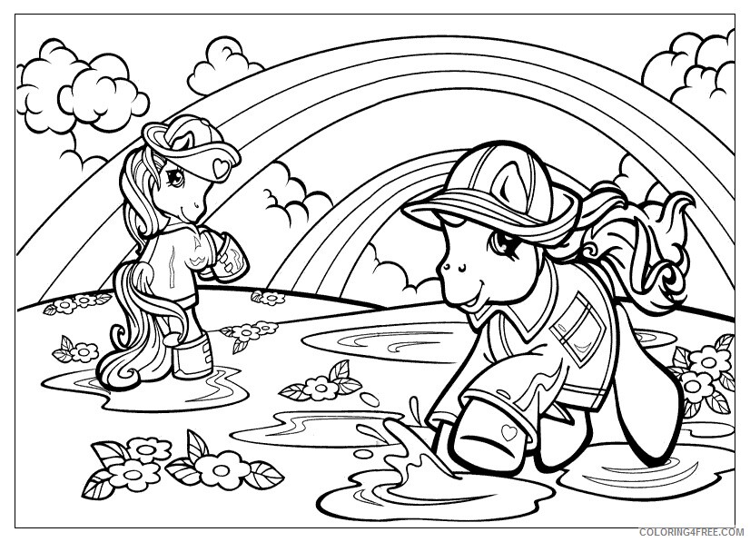 Pony Coloring Sheets Animal Coloring Pages Printable 2021 3456 Coloring4free