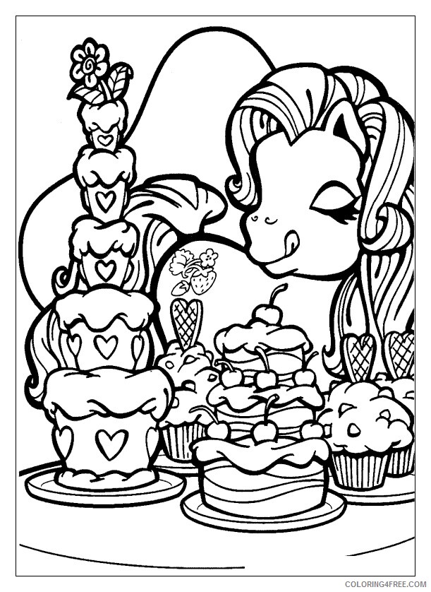 Pony Coloring Sheets Animal Coloring Pages Printable 2021 3457 Coloring4free
