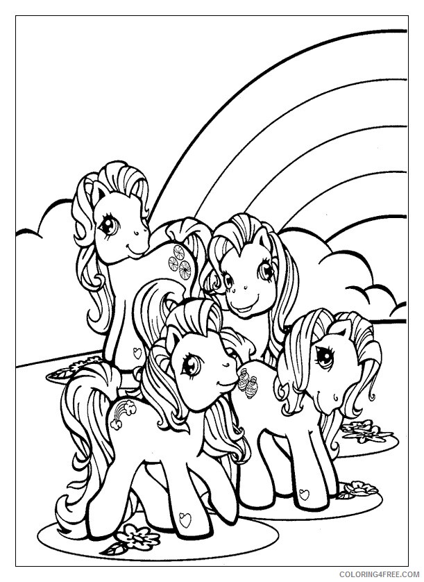 Pony Coloring Sheets Animal Coloring Pages Printable 2021 3459 Coloring4free