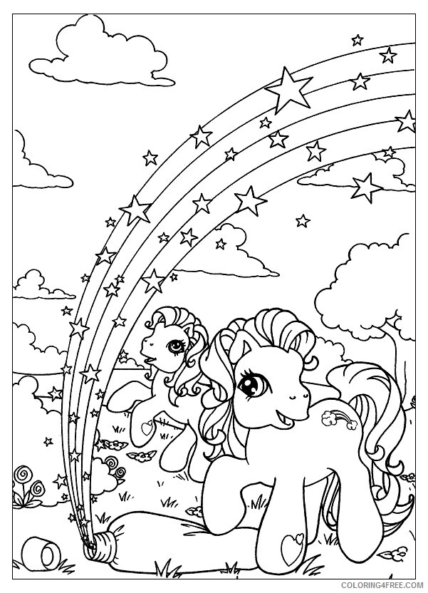 Pony Coloring Sheets Animal Coloring Pages Printable 2021 3460 Coloring4free