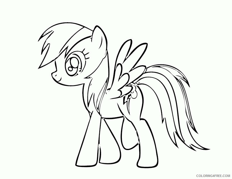 Pony Coloring Sheets Animal Coloring Pages Printable 2021 3466 Coloring4free