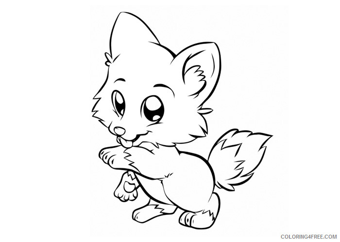 Puppy Coloring Pages Animal Printable Sheets Happy Puppy 2021 4084 Coloring4free