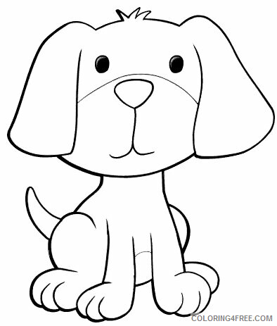 Puppy Coloring Pages Animal Printable Sheets puppy 3 2021 4091 Coloring4free