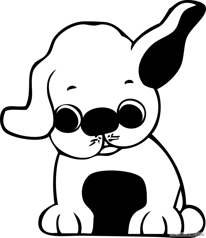 Puppy Coloring Sheets Animal Coloring Pages Printable 2021 3472 Coloring4free
