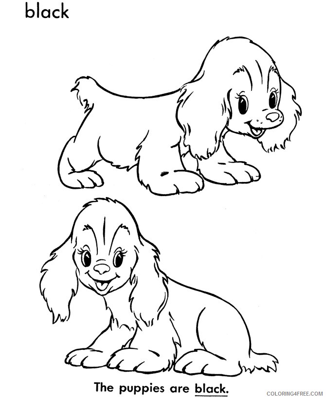 Puppy Coloring Sheets Animal Coloring Pages Printable 2021 3483 Coloring4free