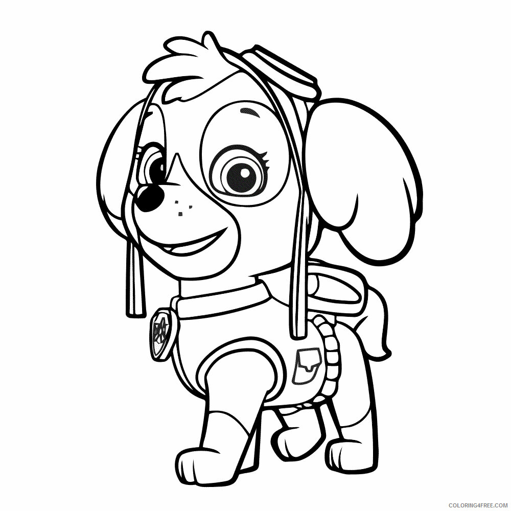 Puppy Coloring Sheets Animal Coloring Pages Printable 2021 3486 Coloring4free