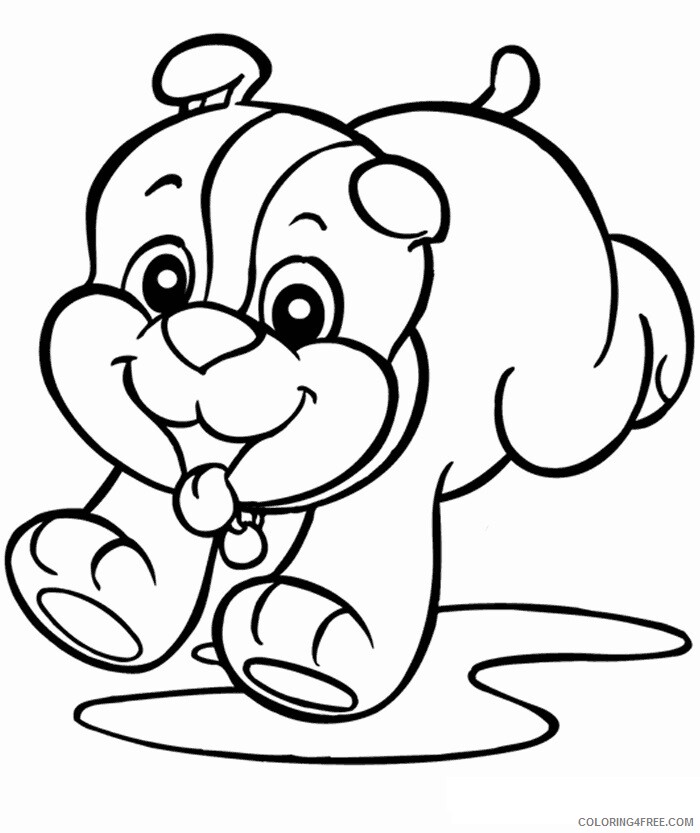 Puppy Coloring Sheets Animal Coloring Pages Printable 2021 3494 Coloring4free