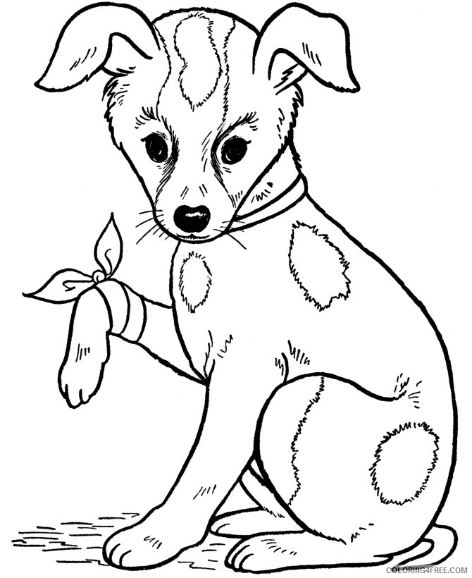 Puppy Coloring Sheets Animal Coloring Pages Printable 2021 3507 Coloring4free