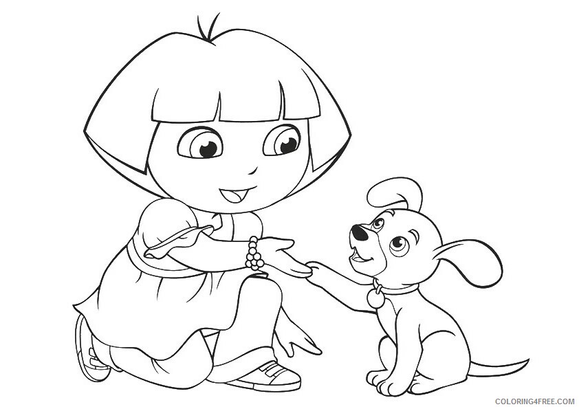 Puppy Coloring Sheets Animal Coloring Pages Printable 2021 3543 Coloring4free