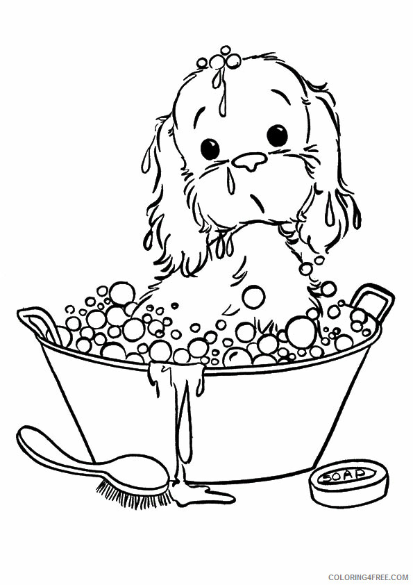 Puppy Coloring Sheets Animal Coloring Pages Printable 2021 3547 Coloring4free