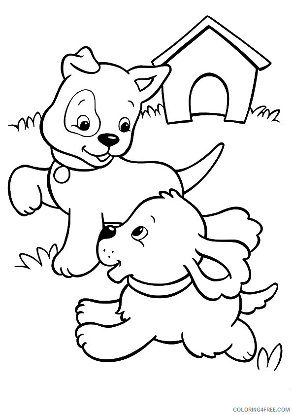 Puppy Coloring Sheets Animal Coloring Pages Printable 2021 3548 Coloring4free