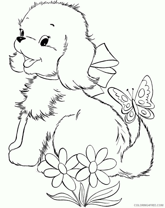 Puppy Coloring Sheets Animal Coloring Pages Printable 2021 3549 Coloring4free
