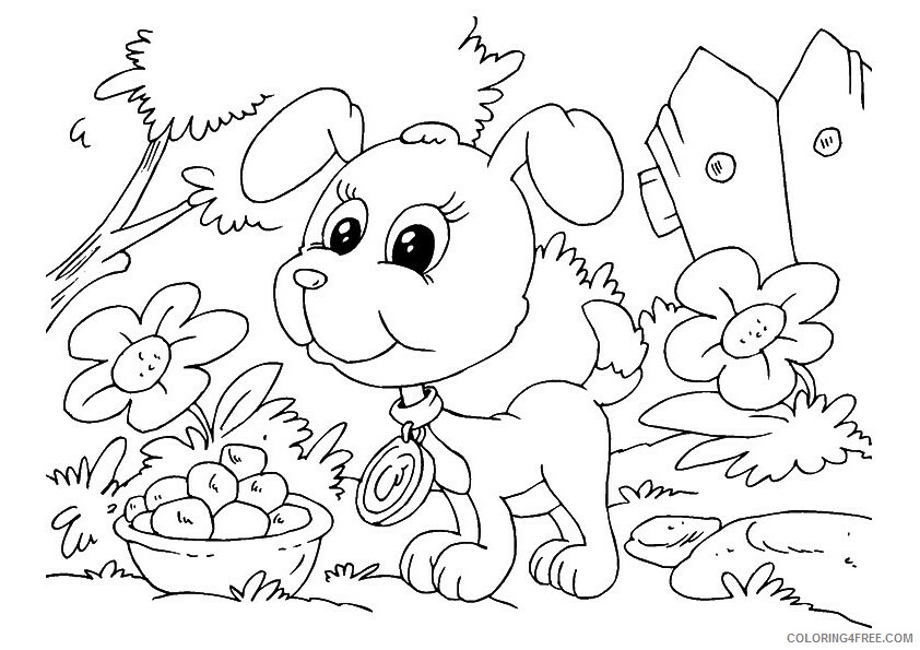 Puppy Coloring Sheets Animal Coloring Pages Printable 2021 3555 Coloring4free