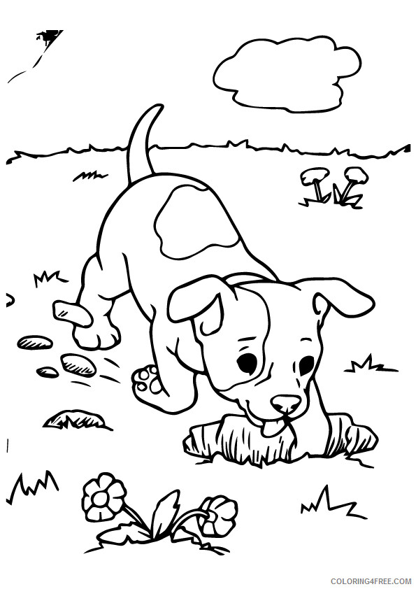 Puppy Coloring Sheets Animal Coloring Pages Printable 2021 3564 Coloring4free