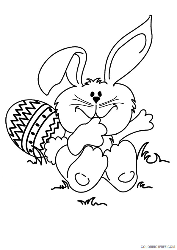 Rabbit Coloring Sheets Animal Coloring Pages Printable 2021 3583 Coloring4free