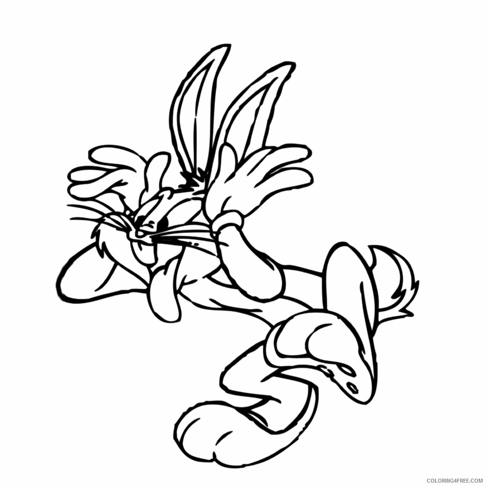 Rabbit Coloring Sheets Animal Coloring Pages Printable 2021 3590 Coloring4free