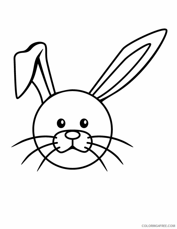 Rabbit Coloring Sheets Animal Coloring Pages Printable 2021 3638 Coloring4free