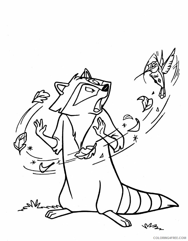 Raccoon Coloring Sheets Animal Coloring Pages Printable 2021 3645 Coloring4free