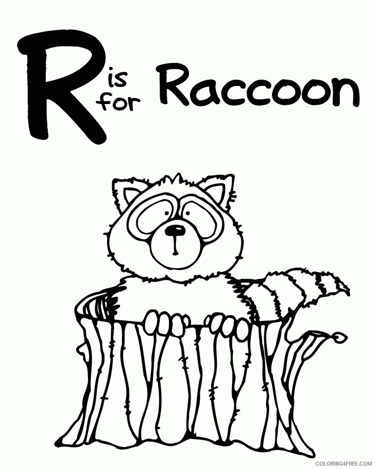 Raccoon Coloring Sheets Animal Coloring Pages Printable 2021 3656 Coloring4free