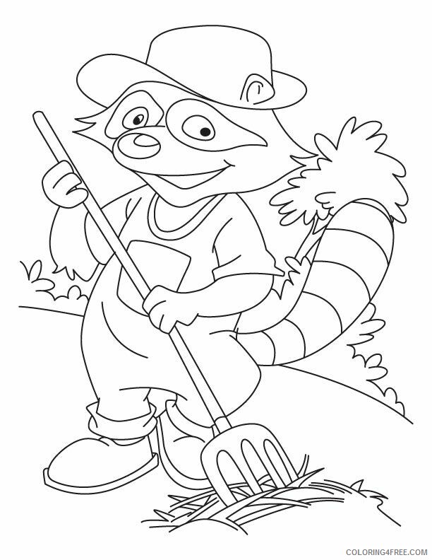 Raccoon Coloring Sheets Animal Coloring Pages Printable 2021 3663 Coloring4free