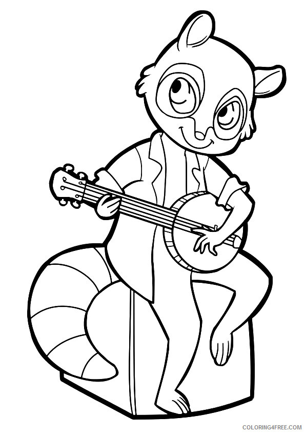 Raccoon Coloring Sheets Animal Coloring Pages Printable 2021 3665 Coloring4free