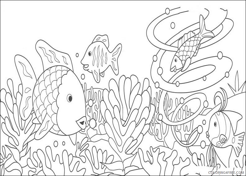 Rainbow Fish Coloring Sheets Animal Coloring Pages Printable 2021 3676 Coloring4free