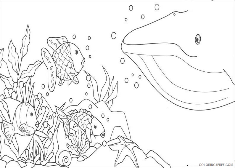 Rainbow Fish Coloring Sheets Animal Coloring Pages Printable 2021 3686 Coloring4free