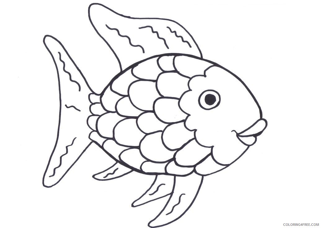 Rainbow Fish Coloring Sheets Animal Coloring Pages Printable 2021 3687 Coloring4free