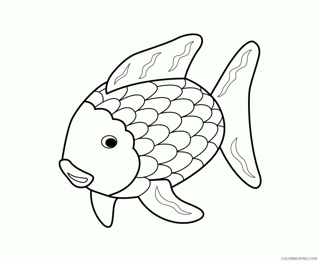 Rainbow Fish Coloring Sheets Animal Coloring Pages Printable 2021 3688 Coloring4free