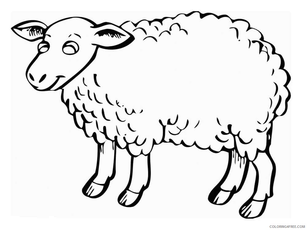 Ram Coloring Pages Animal Printable Sheets ram 2 2021 4237 Coloring4free