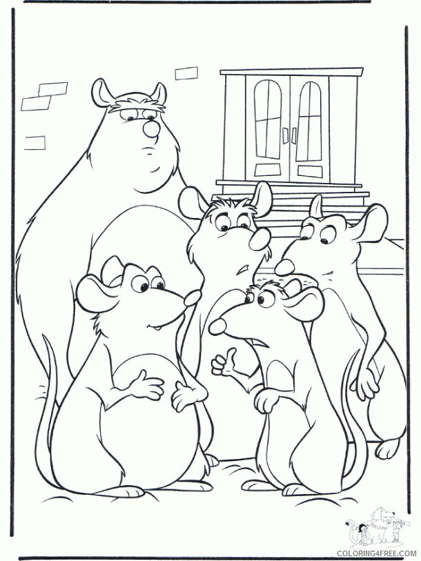 Rat Coloring Sheets Animal Coloring Pages Printable 2021 3713 Coloring4free