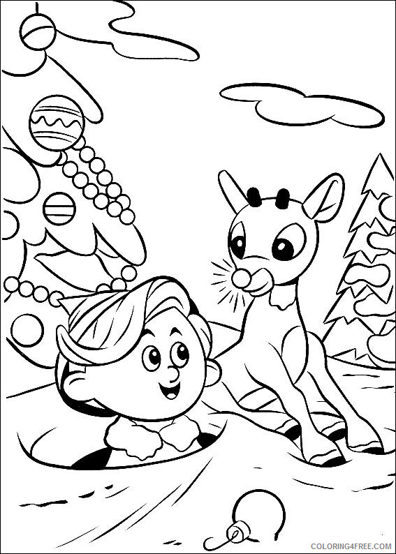 Reindeer Coloring Sheets Animal Coloring Pages Printable 2021 3718 Coloring4free