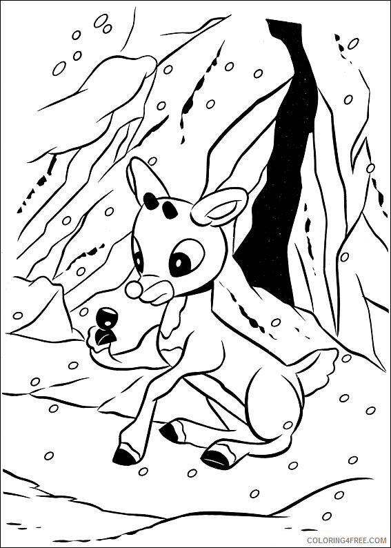 Reindeer Coloring Sheets Animal Coloring Pages Printable 2021 3727 Coloring4free