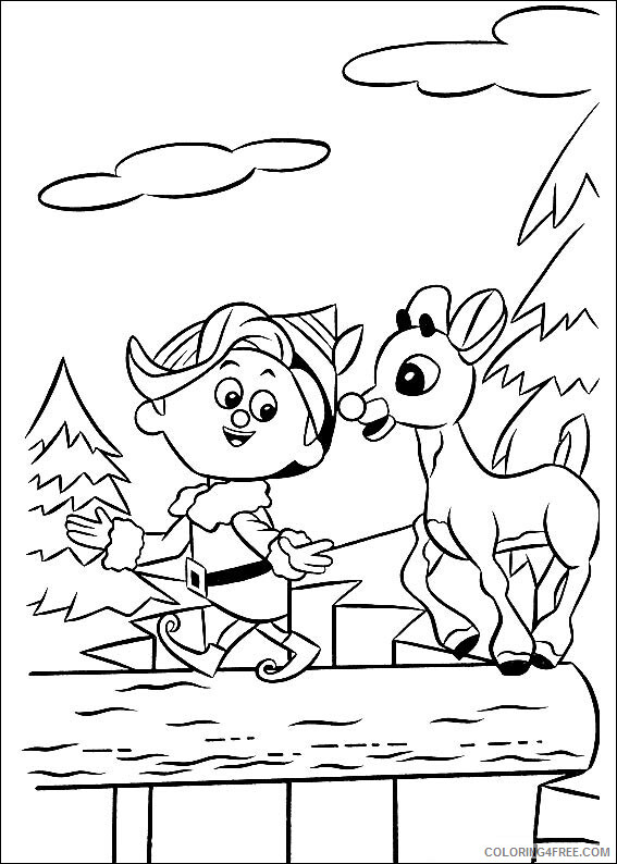 Reindeer Coloring Sheets Animal Coloring Pages Printable 2021 3730 Coloring4free