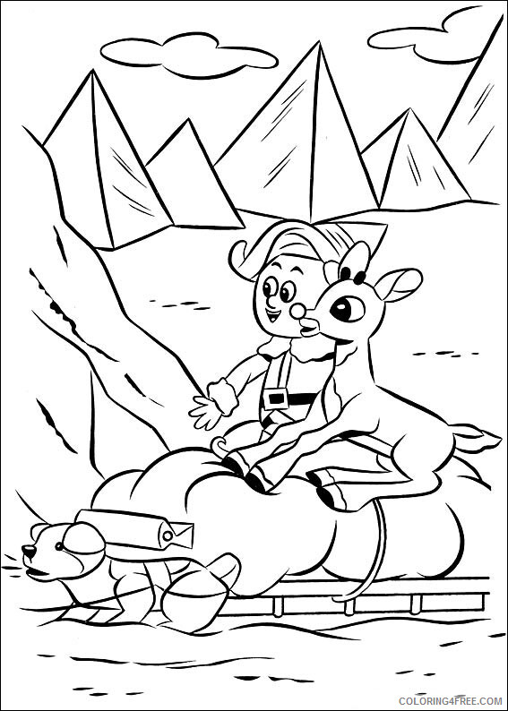 Reindeer Coloring Sheets Animal Coloring Pages Printable 2021 3732 Coloring4free