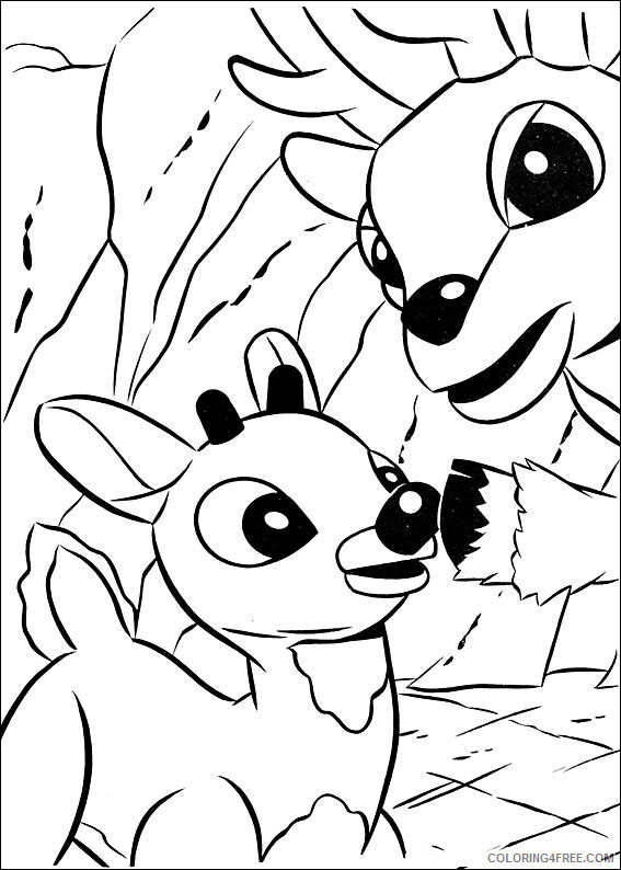 Reindeer Coloring Sheets Animal Coloring Pages Printable 2021 3738 Coloring4free