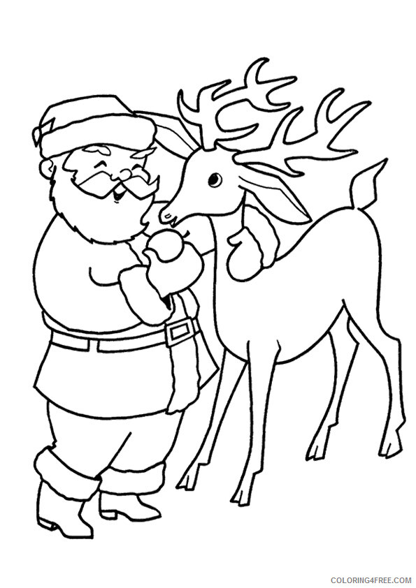 Reindeer Coloring Sheets Animal Coloring Pages Printable 2021 3739 Coloring4free